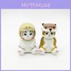 Blind Box Cat Marine Life Sitting Series Squid Penguin Toy Figurine Decoration