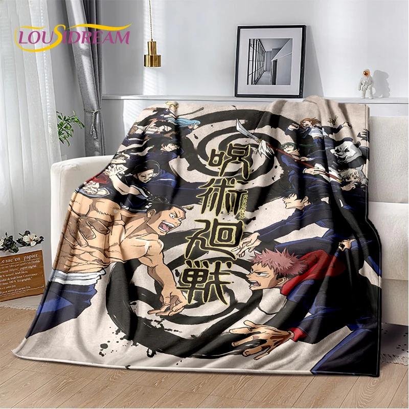 3D Jujutsu Kaisen аниме мультфильм Itadori Yuji мягкое фланелевое одеяло, плед одеяло удобное одеяло для пикника кровати дивана дома
