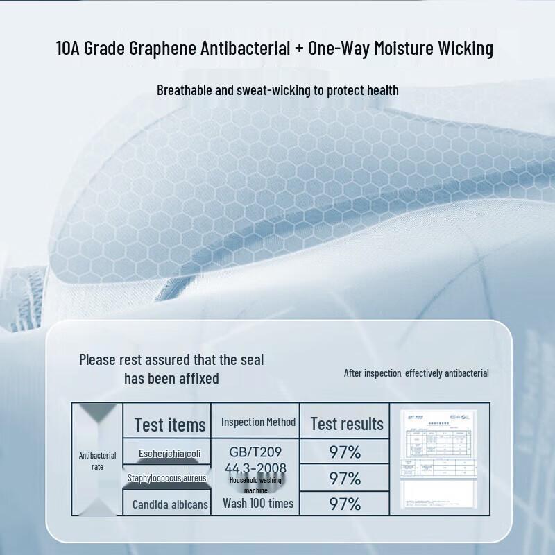 MIIOW Мужские антибактериальные боксеры-брифы из смесового хлопка, 4 штуки