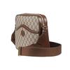 Gucci Сумка через плечо GG Supreme из канваса с кожаной отделкой, в ретро-стиле, для камеры, унисекс, для повседневного использования