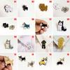 1PC Cartoon Pendant Dog Jewelry Dogs Brooches Pins Dachshunds Corgi Badge Decorated Cute Brooches