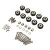 10Pcs 3D Printer Pulley Wheel Set 3D Printer POM Pulley Wheels Plastic Pulley Wheel with Bearing Idler for 3D Printer