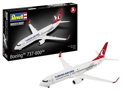 Немецкий Revell Boeing Turkish Airlines Пластиковый набор 03772 1/144 737-800 (Самолет)