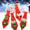 Unique Christmas Tie For Kids And Adults With Eye-catching Sequins And Holiday Designs