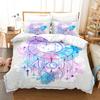 Dream Catcher Bedding Set Colorful Chic Boho Mandala Floral Feather Design Duvet Cover Set Single Double King Bed Cover Size