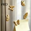 Resin Fridge Magnet 3D Butterfly Refrigerator Magnet, Shape Decorative for Whiteboard Locker Door