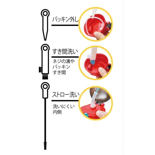 Skater Соломенная бутылка угловая чистящая щетка базовая BRST1S