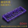 AttackFox Ww60 Hollow Keyboard Case GH60 Hole Transparent for MADCATZ Mad60/AULA Win60 Wooting60 Mechanical Keyboard Shell Gifts