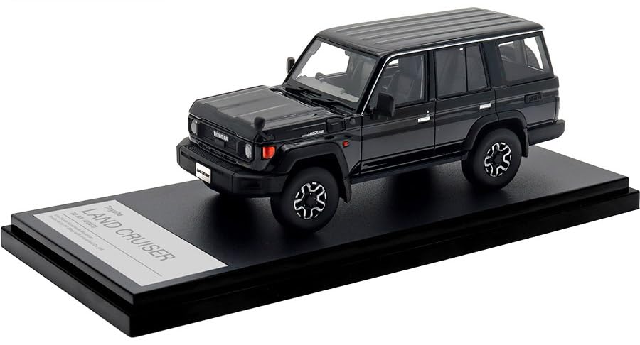 Inter Allied Hi Story Toyota LAND CRUISER 70 AX Attitude Black Mica Готовый продукт 1/43 (2023)