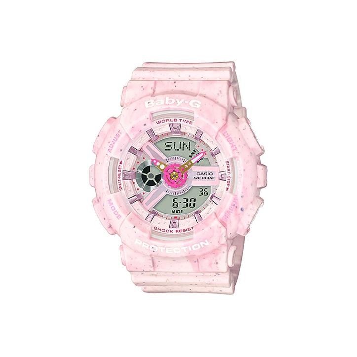Casio Женские часы BABY-G Розовые BA-110PI-4APRD BA-110PI-4APRD