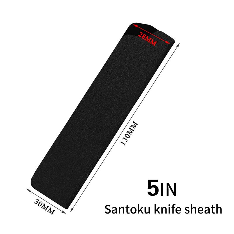1 шт. АБС бархат нержавеющая сталь защита от падения чехлы для ножей кухонные столовые приборы черный кухонный аксессуар протектор лезвия ножа