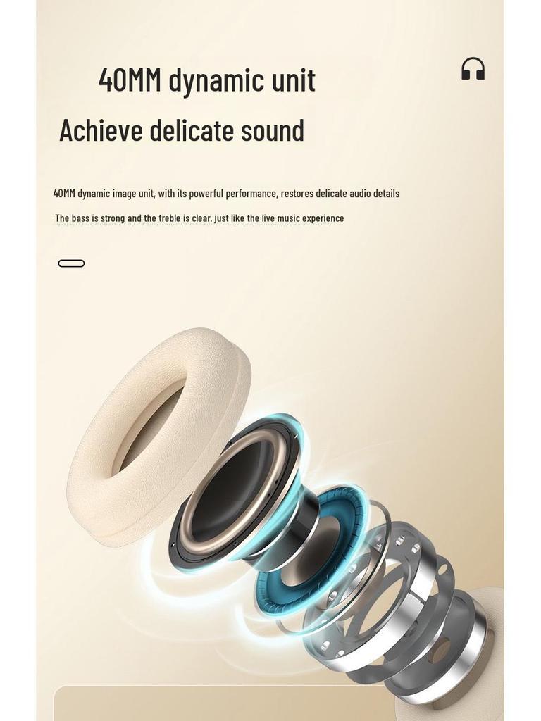 DR58 Bluetooth Headset: Head-mounted, Wireless, Noise-Cancelling, Ultra-long Battery Life, Mobile Compatible, Hot-seller