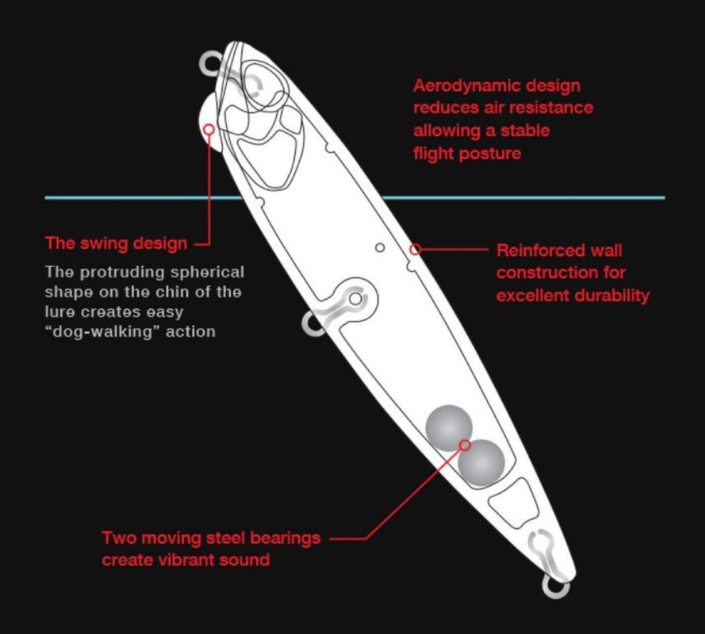 DUO Плавающая приманка Realis Pencil 130 SW Topwater CLA0602 (8886)