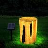 IP65 Waterproof Solar Landscape Light High Brightness Resin Material Outdoor Garden Light Fiberglass Material LED Light Source