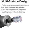Diamond Rotary Grinder Bits for Dog - Pet Nail Grinder Attachment - 1/8" Replacement Grinder Wheel for Dremel - Pet Nail File & Clippers for Medium