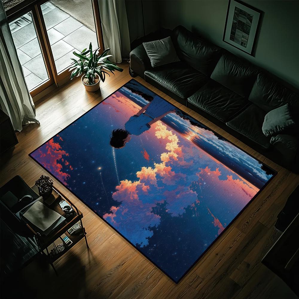 Аниме G-Girl Sky Milky Маленький ковер Прикроватный Кухня Ванная Гостиная Дом Дом Спальня Напольный коврик Придверный коврик Ковер Украшение