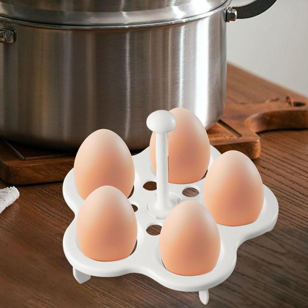 4/5 Hole Egg Cooker Pot Egg Rack Steamed Cooking Egg Tray Food Grade Complementary Food Tools For Kettle Kitchen Accessories