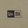 NEW ERA Short Sleeve Onspotz Exclusive Oversized Pebble Black XXL Oversized Cotton Tee Box Logo T-Shirt S/S