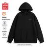 MINISO Men's Hooded Half-Zip Fleece Sweatshirt