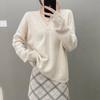 Qinghe 100% Pure Cashmere Women's Sweater - Ultra Soft Luxury Winter Pullover
