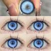 Mill Creek Cosplay Contact Lens with Grade Anime Eyes Mimic Semi-Coverage Contact Lenses 14.5mm Six Month Use
