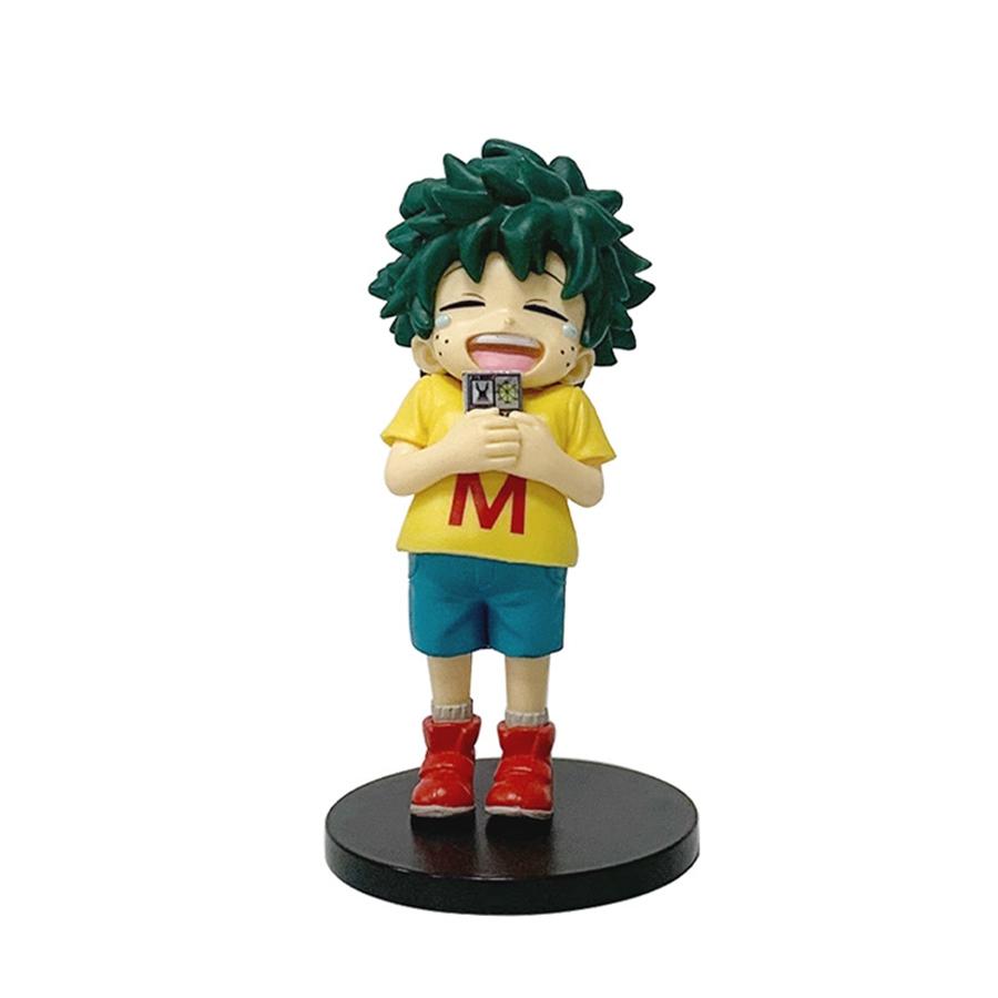 11 см Аниме Фигурка Boku no Hero Academia Детство Мидории Изуку Фигурка Милая Фигурка Бакуго Кацуки ПВХ Коллекционные Игрушки