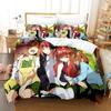 The Quintessential Quintuplets Комплект постельного белья Single Twin Full Queen King Size Комплект постельного белья Aldult Kid Bedroom Пододеяльники 3D Аниме
