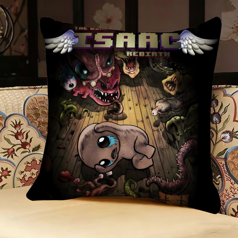 The BBinding Of Isaac Pillow Case Pillowcase Doublesided Printed Sofa Cushion Bedroom Headboard Pillow
