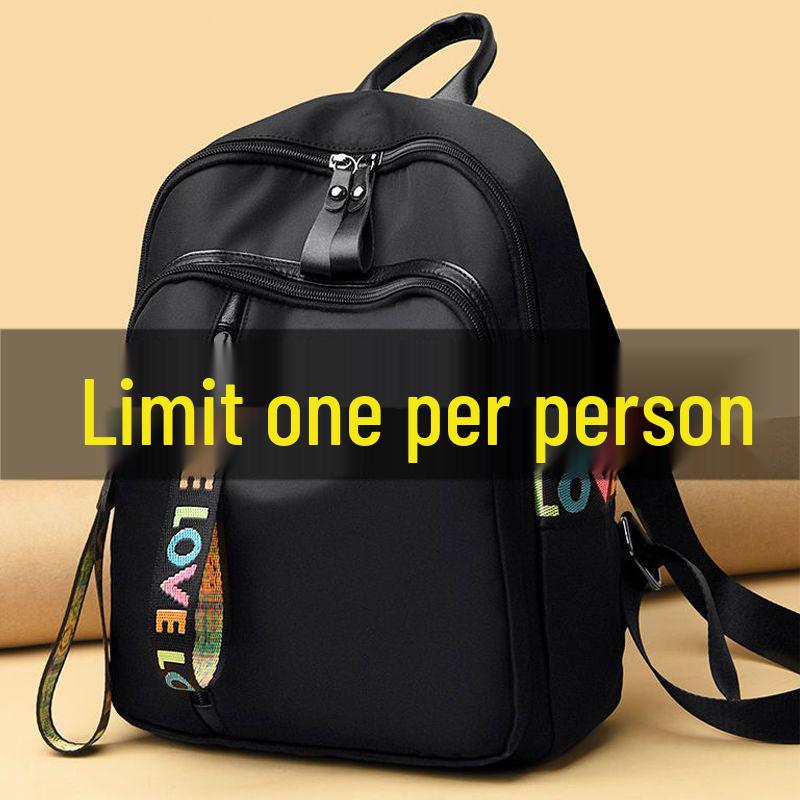 2026 Trendy Women's Large Capacity Oxford Cloth Backpack - Lightweight, Fashionable, Versatile Student Bag