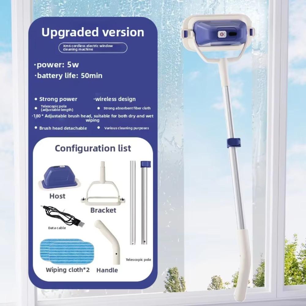 Detachable Head Handheld Window Cleaner Cordless Cordless Window Cleaner Glass Washer Car Window