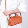 Cowhide Lady, One Shoulder Crossbody Shopping Simple Fashion Bag, Girls Classic Small Shell Bag