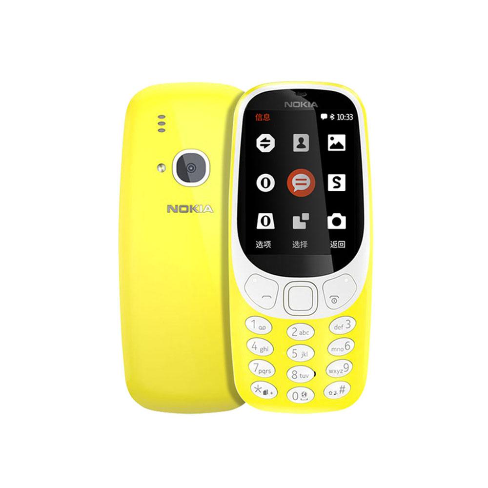 Восстановленный оригинальный разблокированный Nokia Nokia 3310(2017) Мобильный телефон с двумя SIM-картами 2G