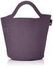 Сумка-корзина из переработанной пряжи Deli 0256 Фиолетовый [Rootote] Легкая, отдельно стоящая, в форме шляпы, Po-No Женская