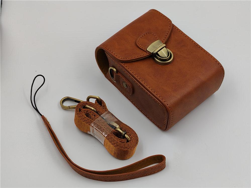 Чехол-сумка из ПУ кожи для камеры Canon SX740HS SX730 G7X2 G7X3 G9X Sony ZVE10 ZV1 RX100 ZV1F ZV1II RICOH GR II GR III GRIII X