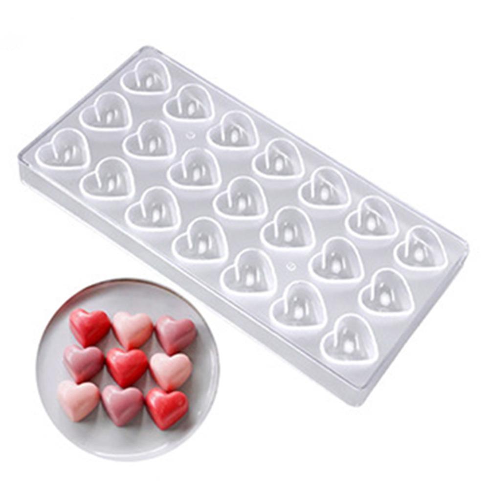 Transparent Mini Cookie Mould 3D Candy Mould Valentine's Chocolate Molds  Kitchen