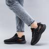Новая весенняя мужская обувь дышащая, легкая, модная и простая трендовая обувь для молодежи сетчатые одинарные туфли спортивная обувь