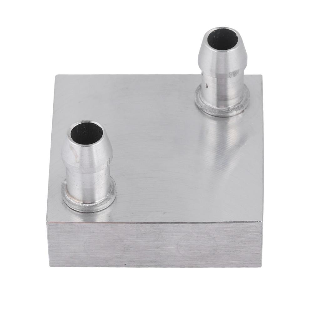 40x40mm Aluminum Block Nozzle Upward CPU Radiator Durable Water Cooling Block PC Computer