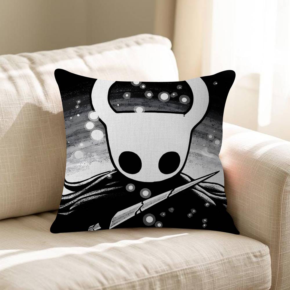 Hollow KKnight Silksong Game Pillow Gifts Home Office Furnishings Bedroom Sofa Car Cushion Cover Case 45x45cm