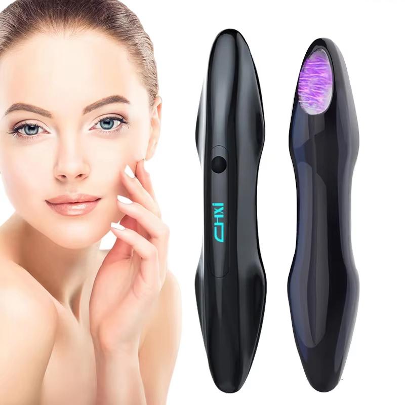 Ozone Cold Plasma Pen Acne Removal Sensitive Skin Anti Wrinkle Blue Light Deep Acne Cleaner Eliminating Acne Shrink Pores Beauty