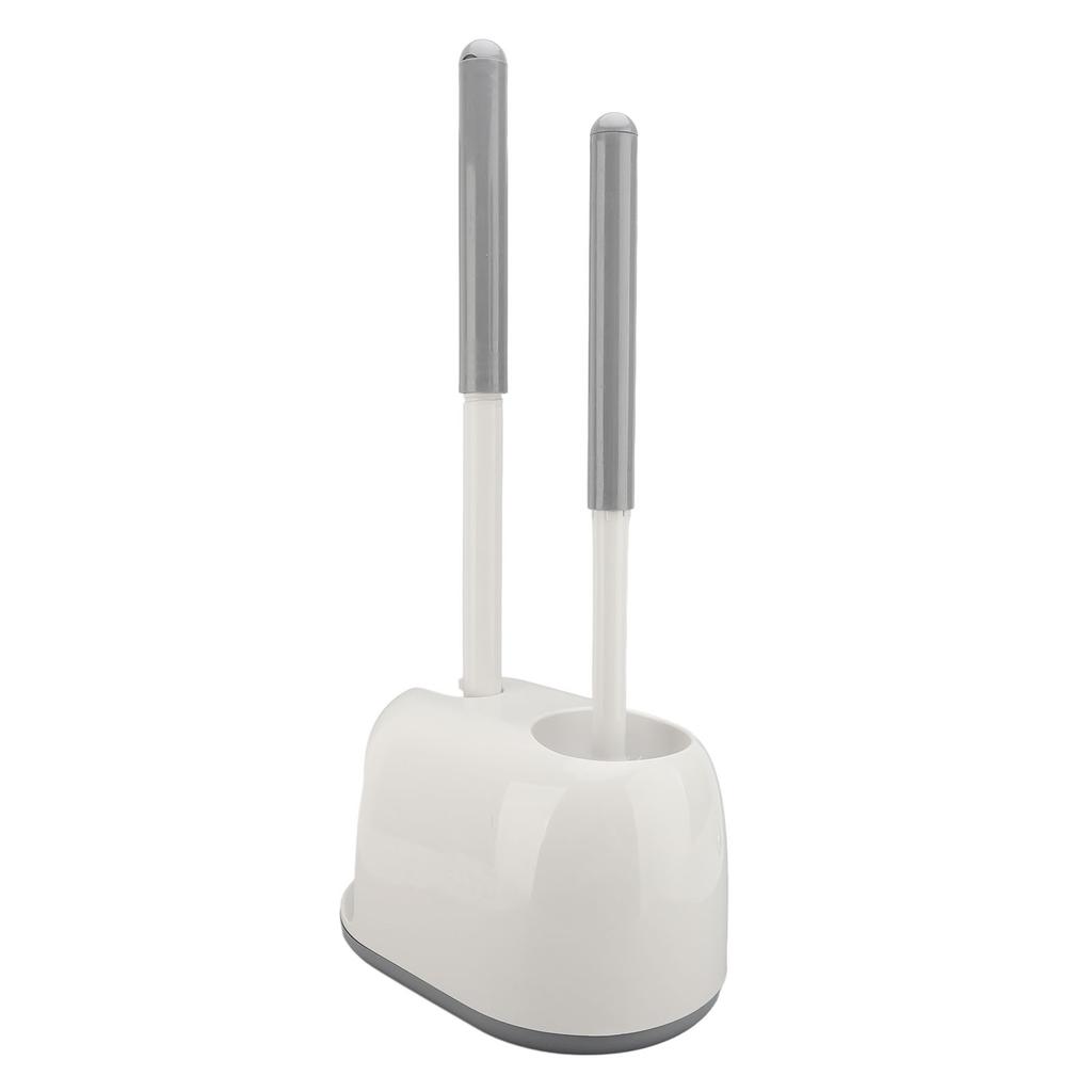 Toilet Plunger and Brush 2 In 1 Toilet Bowl Brush Plunger Set with Holder Bathroom Cleaning Tools