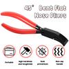 Metal Bending Pliers Flattering Pliers Straight & 45° Hand Seamers Sheet Metal Tools for Bending & Flattening Sheet Metal Plier