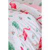 Single Duvet Cover Set Flamingo