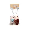 Penguin Panda Cute Dog Cartoon Animal Magnetic Plush Pendant For Bag Decor