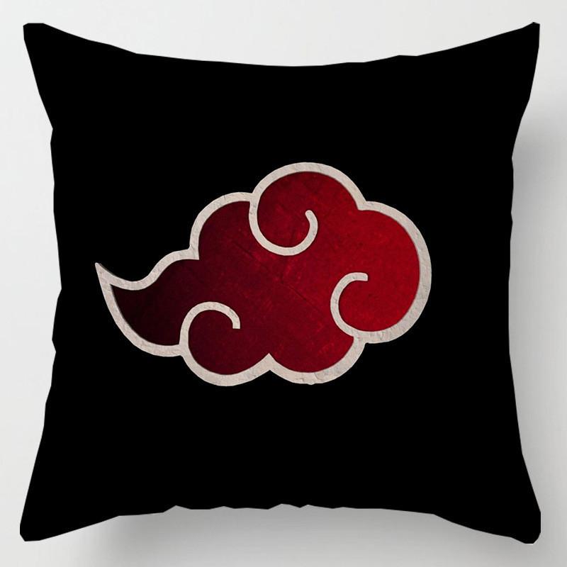 Роскошная аниме наволочка Наруто с мультяшным логотипом для стильного домашнего декора