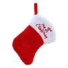 Wool Ball Christmas Hat Plush Xmas Cap Christmas Holiday Gift Hat sock Set  Infant Baby