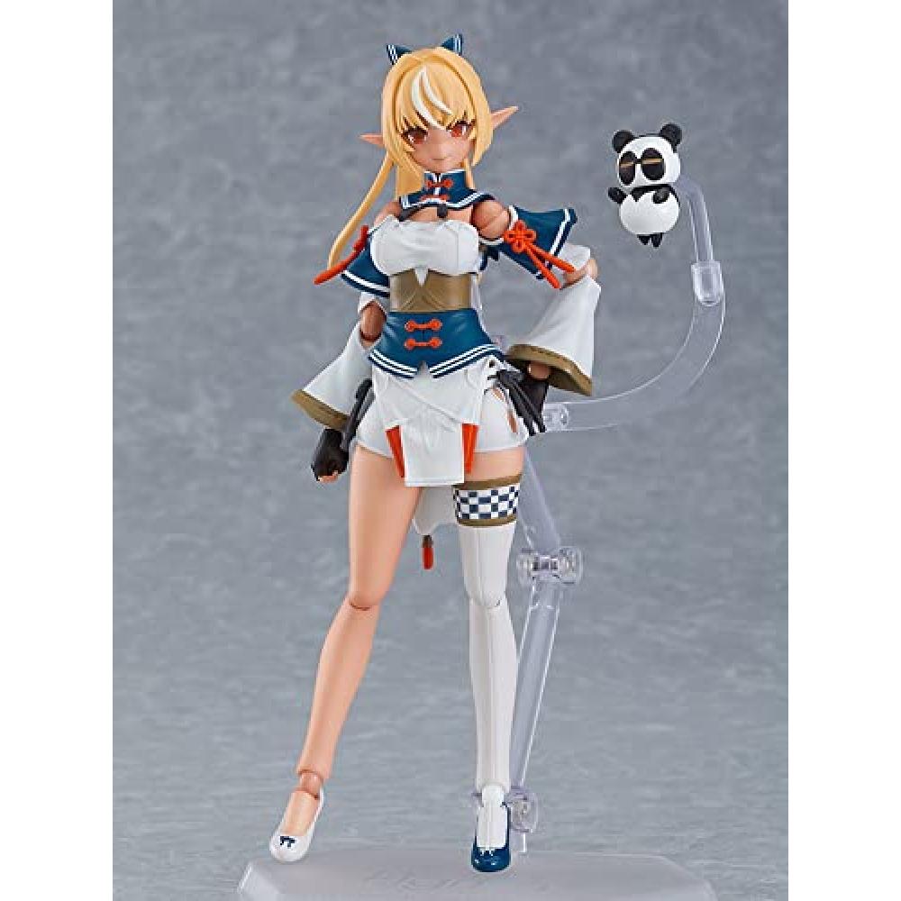 Figma Hololive Production Shiranui Flare немасштабная пластиковая окрашенная подвижная фигурка