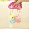 Stuffed Animal Parrot Keyring Cute Bird Bird Pendant Plush Magnetic Keychain  Friend Couple