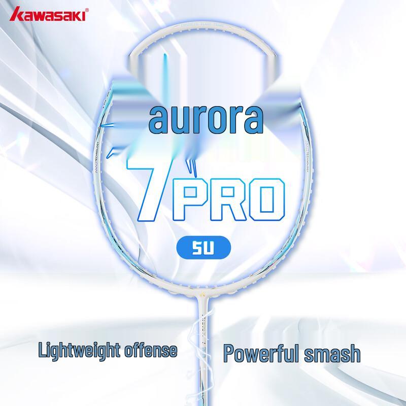 Kawasaki Aurora 7 Pro Badminton Racket 5U Ultralight