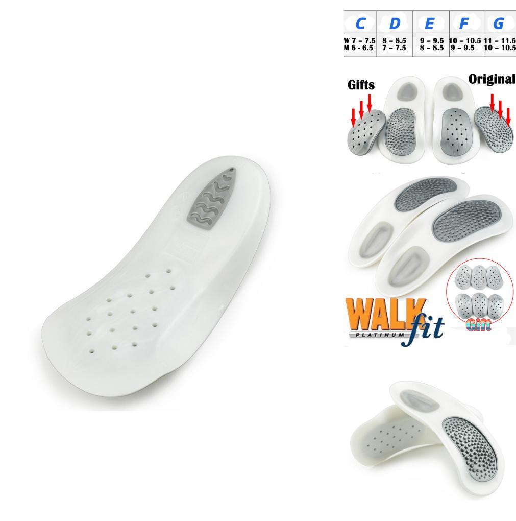 Walkfit Platinum Orthotics Flat Foot Insole Orthopedic Insole As Seen On Tv