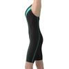arena (Arena) Women's Fitness Swimsuit [AQUA EXA] Size L Swimming Half-Leg Easy-to-Wear Strap Water-Repellent Hook Pad AS6SWF00L